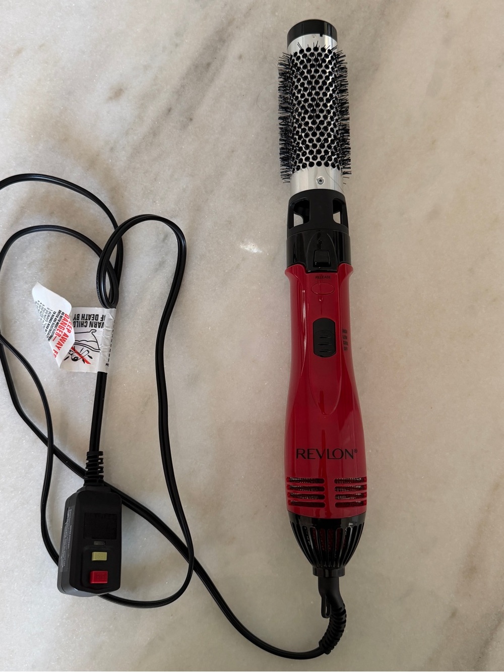 Revlon Red and Black Hot Air Styling Brush